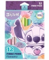 Flomasteriai DISNEY Stitch Pastel, 12 vnt.