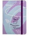 Užrašų knygelė su gumele DISNEY Stitch Pastel Nr.3, A5, linija, 80 lapų