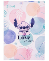 Sąsiuvinis langeliais DISNEY Stitch Pastel Nr. 1, A4, 60 lapų