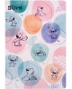 Sąsiuvinis langeliais DISNEY Stitch Pastel Nr. 2, A5, 60 lapų, 70 gms