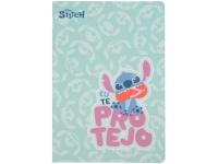 Sąsiuvinis langeliais DISNEY Stitch Pastel Nr. 3, A5, 60 lapų, 70 gms
