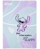 Sąsiuvinis linijomis DISNEY Stitch Pastel Nr. 2, A5, 60 lapų, 70 gms