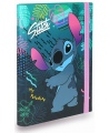 Kartoninis aplankas su gumele DISNEY Stitch Blue Nr. 1, A5
