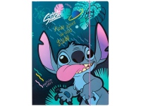 Aplankas su gumele DISNEY Stitch Blue Nr. 2, kartoninis, A4