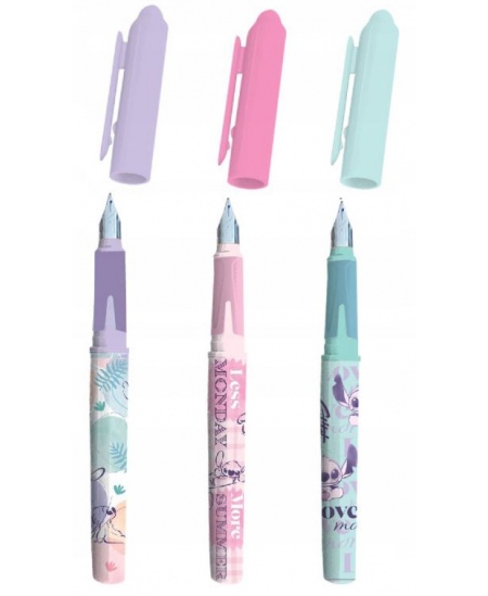 Trinamas plunksnakotis DISNEY Stitch Pastel, įvairių dizainų