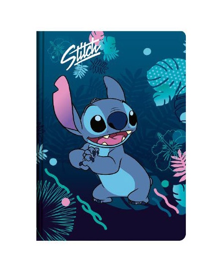 Sąsiuvinis langeliais DISNEY Stitch Blue Nr. 1, A5, 32 lapų, 70 gms