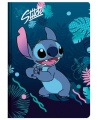 Sąsiuvinis langeliais DISNEY Stitch Blue Nr. 1, A5, 32 lapų, 70 gms