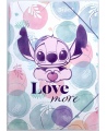 Aplankas su gumele DISNEY Stitch Pastel, plastikinis, A3