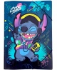 Aplankas su gumele DISNEY Stitch Blue, plastikinis, A3