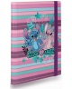 Kartoninis aplankas su gumele DISNEY Stitch Blue Nr. 3, A5