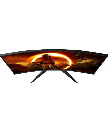 AOC Curved Gaming Monitor C32G2ZE 31.5 ", VA, FHD, 1920 x 1080, 16:9, 1 ms, 300 cd/m², Black, Headphone out (3.5mm), 240 H
