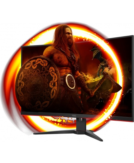 AOC Curved Gaming Monitor C32G2ZE 31.5 ", VA, FHD, 1920 x 1080, 16:9, 1 ms, 300 cd/m², Black, Headphone out (3.5mm), 240 H