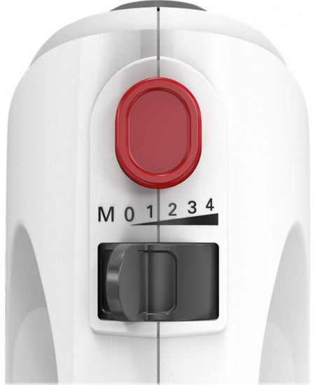 Bosch | Hand Mixer | MFQ22100 CleverMixx | Hand Mixer | 375 W | Number of speeds 4 | Turbo mode | White/Dark Grey