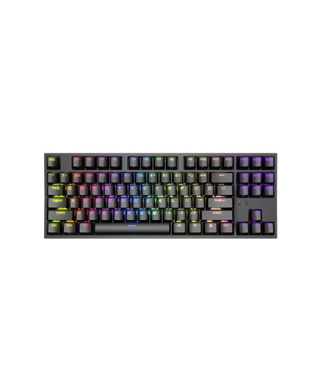 Genesis | Mechanical Gaming Keyboard | THOR 404 TKL RGB | Black | Mechanical Gaming Keyboard | Wired | US | USB Type-A | 1005 g 