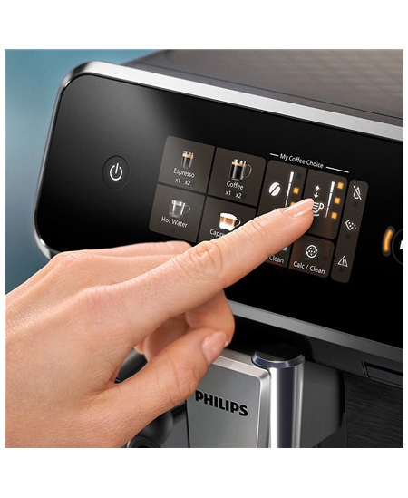 Philips | Espresso Coffee Maker | EP2334/10 | Pump pressure 15 bar | Built-in milk frother | Fully Automatic | 1500 W | Black