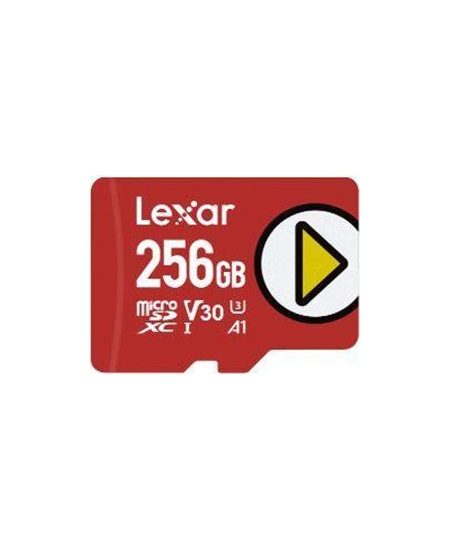 Lexar PLAY | 256 GB | microSDXC | Flash memory class 10