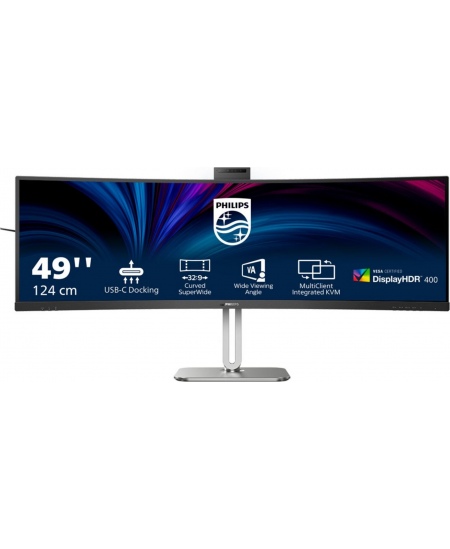 Philips | 49B2U5900CH/00 | 48.8 " | VA | 32:9 | 75 Hz | 4 ms | 5120 x 1440 pixels | 450 cd/m² | HDMI ports quantity 2