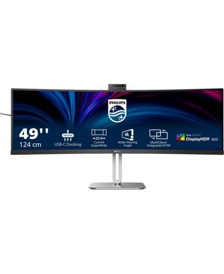 Philips | 49B2U5900CH/00 | 48.8 " | VA | 32:9 | 75 Hz | 4 ms | 5120 x 1440 pixels | 450 cd/m² | HDMI ports quantity 2