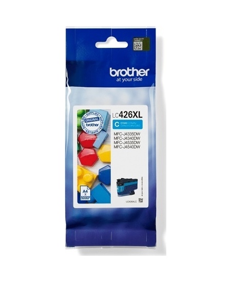 Brother LC426XLC kasetė rašaliniams spausdintuvams, Žydra (5000 puslapių)