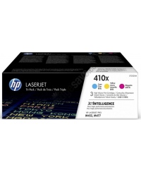 HP 410X (CF252XM) 3-pack Lazerinė kasetė, C/M/Y