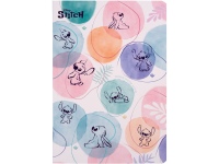 Sąsiuvinis langeliais DISNEY Stitch Pastel Nr. 1, A5, 60 lapų, 70 gms