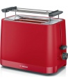 Bosch Compact Toaster | TAT3M124 MyMoment | Number of slots 2 | Housing material Plastic | Red