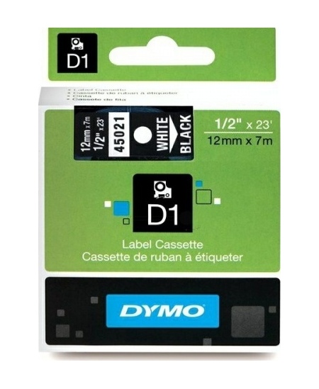 Dymo Label 45021 Balta/Juoda (S0720610), juostelė