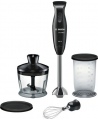 Bosch | Blender | CleverMixx MSM2650B | Hand Blender | 600 W | Number of speeds 12 | Chopper | Black