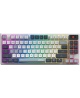 MSI FORGE GK600 TKL WIRELESS SKY | Gaming Keyboard | Wireless | US | Bluetooth | 2.4 GHz, Bluetooth, USB 2.0 | Mechanical Linear
