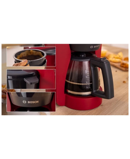 Bosch Coffee Maker | TKA2M114 MyMoment | Drip | 1200 W | Red