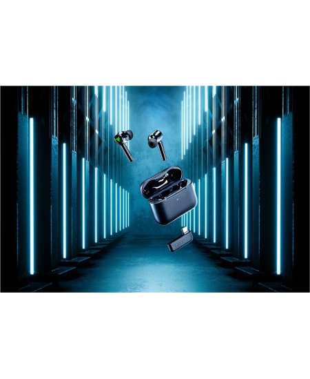 Razer | True Earbuds | Hammerhead Pro HyperSpeed | Wireless | In-ear | Microphone | Noise canceling | Wireless | Black