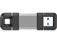 Silicon Power Dual USB Drive | Mobile C51 | 128 GB | USB Type-A and USB Type-C | Silver
