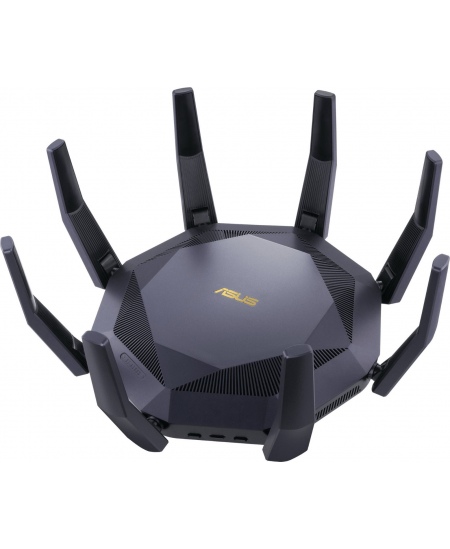 Asus AX6000 Dual Band Router RT-AX89X 802.11ax, 10/100/1000 Mbit/s, Ethernet LAN (RJ-45) ports 8, Antenna type 8xExternal, 2xUSB
