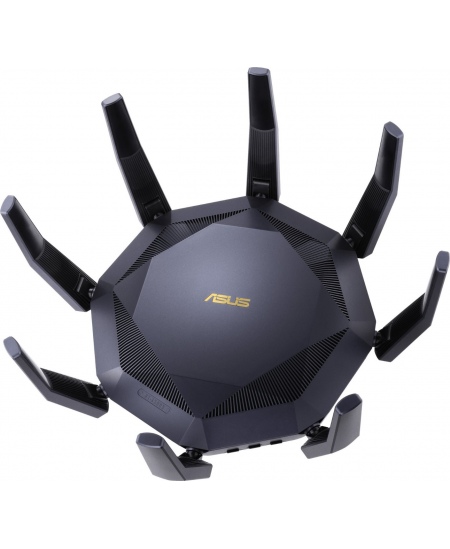 Asus AX6000 Dual Band Router RT-AX89X 802.11ax, 10/100/1000 Mbit/s, Ethernet LAN (RJ-45) ports 8, Antenna type 8xExternal, 2xUSB