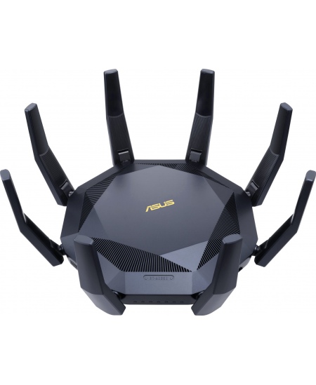 Asus AX6000 Dual Band Router RT-AX89X 802.11ax, 10/100/1000 Mbit/s, Ethernet LAN (RJ-45) ports 8, Antenna type 8xExternal, 2xUSB