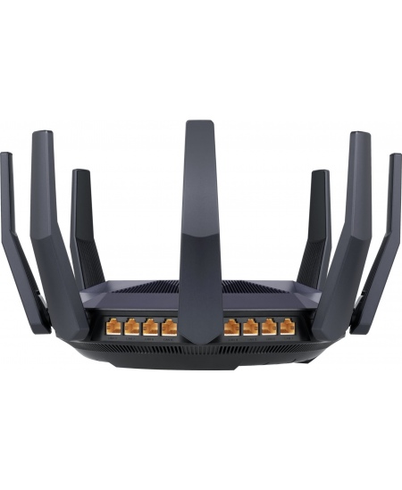 Asus AX6000 Dual Band Router RT-AX89X 802.11ax, 10/100/1000 Mbit/s, Ethernet LAN (RJ-45) ports 8, Antenna type 8xExternal, 2xUSB