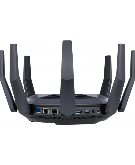 Asus AX6000 Dual Band Router RT-AX89X 802.11ax, 10/100/1000 Mbit/s, Ethernet LAN (RJ-45) ports 8, Antenna type 8xExternal, 2xUSB