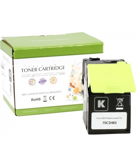 Neoriginali Static Control Lexmark 702HK (70C2HK0), juoda kasetė