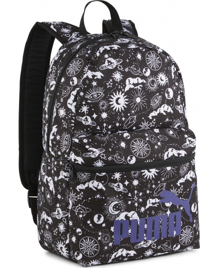 Puma Kuprinė Phase Aop Backpack Black White 079948 14