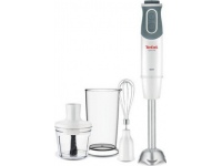 TEFAL | Blender | Optichef 3-in-1 HB643138 | Hand Blender | 800 W | Number of speeds 20 | Turbo mode | Chopper | White/Grey