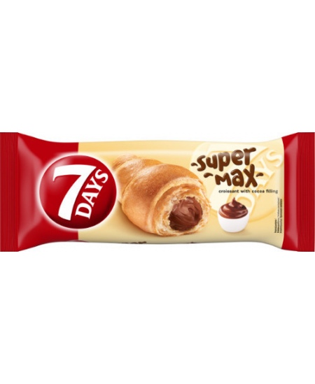 Raguolis 7 DAYS Super MAX, su kakaviniu įdaru, 110 g