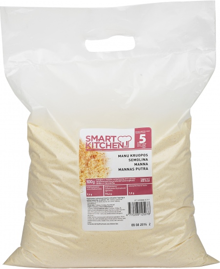 Manų kruopos SMART KITCHEN, 5 kg