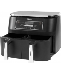 NINJA | AF300 | Air Fryer | Power 1 frying compartment: 1200 W; 2 frying compartments: 2400 W W | Capacity 7.6 L | Black