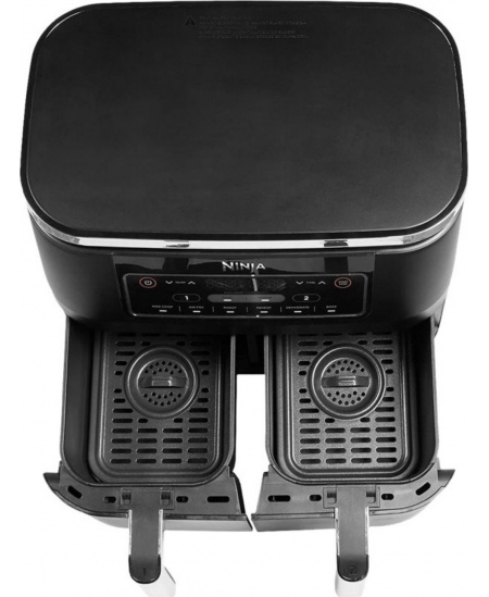 NINJA | AF300 | Air Fryer | Power 1 frying compartment: 1200 W; 2 frying compartments: 2400 W W | Capacity 7.6 L | Black