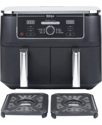 Ninja AF400EU Air fryer, Double, Black | NINJA