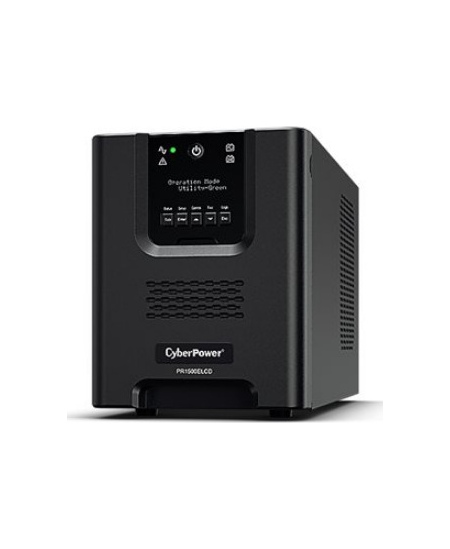 CyberPower | Smart App UPS Systems | PR1500ELCD | 1500 VA | 1350 W