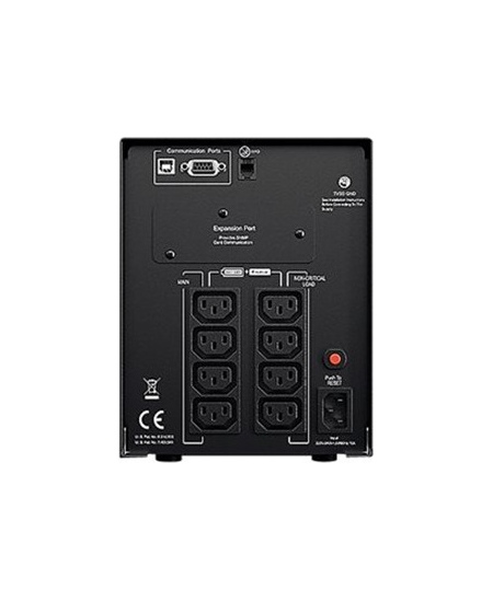 CyberPower | Smart App UPS Systems | PR1500ELCD | 1500 VA | 1350 W