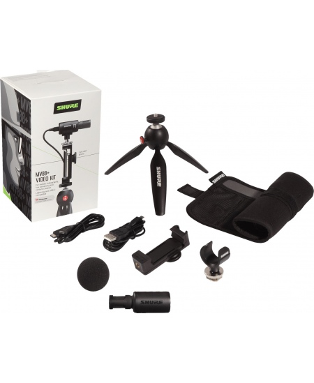 Shure | Microphone and Video kit | MV88+DIG-VIDKIT | Black