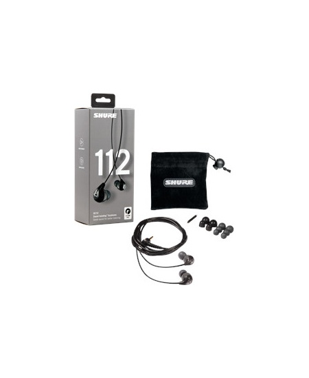 Shure SE112 Earphone, Grey | Shure