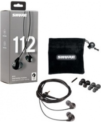 Shure SE112 Earphone, Grey | Shure